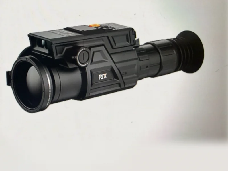 RIX DBHD-12 thermal rifle scope with 75 mm objective and laser rangefinder