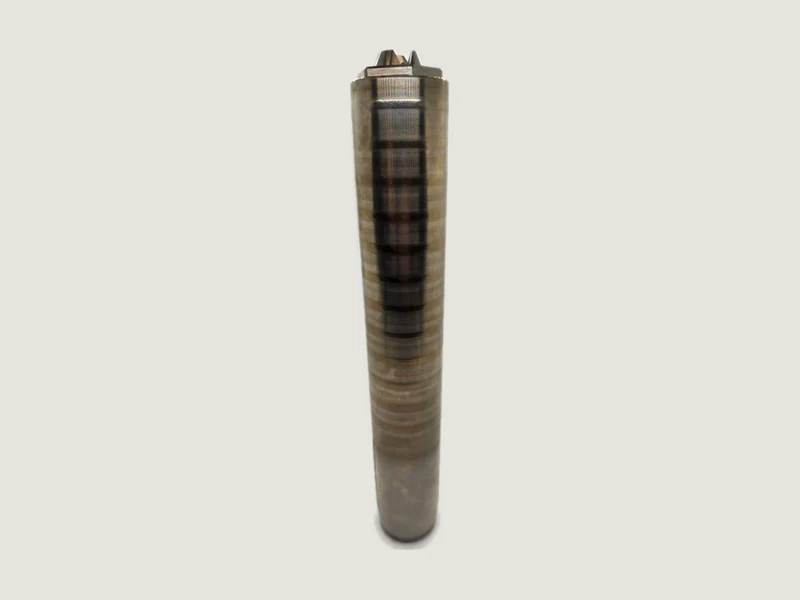Titanium Rifle Suppressor Semi Flow Thru by Texas Hunting Tools